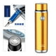 thumbnail image 4 of Mini afeitadora eléctrica para hombre, giratoria, con indicador de carga, ideal para viajes y hoteles. Oro, 4 of 8