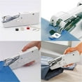 thumbnail image 2 of Handy Stitch Handheld Sewing Machine Portable Craft Sewing Machine Cordless Quick Stitch Tool for Fabric, Clothing, Kids Cloth, Home Travel Use, 2 of 7