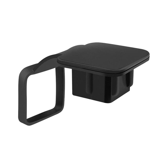 Riwesomey Cubierta de tubo de enganche de remolque ABS, reemplazo desmontable portátil, reparación, reutilizable, lavable, puerto cuadrado, Vehículos, repuestos y accesorios Mis