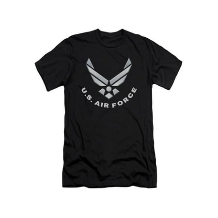 Air Force U.S. Air Force Classic Logo Silver Adult Slim