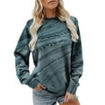 thumbnail image 1 of Gibobby Casual Sudadera para Mujer Sudadera de Cuello Redondo Sudadera de algodón para Mujer Sudadera Ligera Sudadera para Mujer(Verde,G), 1 of 5