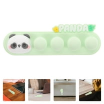 FRCOLOR Cable Clips Cute Panda Self Adhesive Cord Holder Cable Management Cord Organizer Wire Keeper For Desk Nightstand Phone Charger Computer Home Office Car
