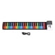 thumbnail image 2 of Almohadilla De Piano De Mano, Almohadilla De Piano Portátil De Silicona 49 Teclas Coloridas 8 Tonos 6 Canciones De Demostración Recargables Para El Hogar, 2 of 7