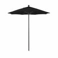 thumbnail image 7 of California Umbrella 7.5' Venture Series Patio Umbrella With Matted White Aluminum Pole Fiberglass Ribs Push Lift With Sunbrella 2A Linen Sesame Fabric, 7 of 7