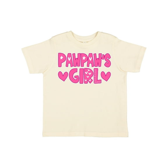 Inktastic Pawpaw's Girl Girls Toddler T-Shirt