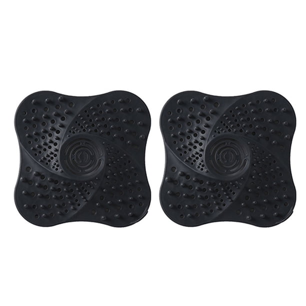 Paquete de 2 recolector de pelo Matsuzay filtro de desechos de alimentos Negro