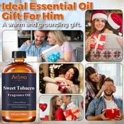 Sweet Tobacco Fragrance Oil for Diffuser, 120ml / 4 fl oz, Long-Lasting Home Scent for Candles, Reed Diffusers and DIY Projects
