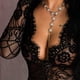 thumbnail image 3 of Gibobby Ropa interior mujer sexy Lencería Erótica Sexy para Mujer, Mono de Piel Sexy y Casual, Baby Doll Mujer Sexy con Correa de Piel(Negro, M), 3 of 5