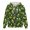 Avocado Floral Print, variant on Black Dragonfly Floral Oversized Zip Up Hoodie for Women Long Sleeve Soft Casual Hooded Coat with Pockets Loose Fit Fall Outwear for Daily, Outdoor, Hiking, XL