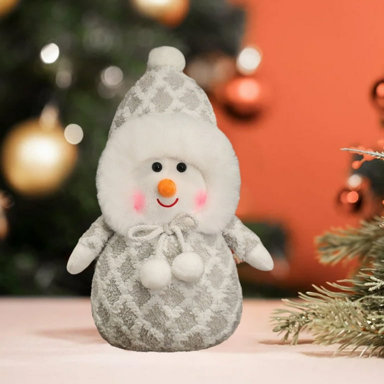 Christmas Snowman Plush, 7.08*11.8 Inch Christmas Stuffed Animals, Snowman Plush Toys Children Christmas Gifts Christmas Scene Decoration Christmas Christmas Snowman Plush, 7.08*11.8 Inch Christmas Stuffed Animals, Snowman Plush Toys Children Christmas Gifts Christmas Scene Decoration Christmas