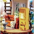 thumbnail image 2 of Hands Craft DIY Miniature Dollhouse Kit - Mysterious World Domed Loft 3D Model Wooden House Building Kit with LED Lights Transparent Display Puzzle Adults and Teens Safe and Non-Toxic Wood DS001, 2 of 9