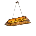 thumbnail image 6 of Meyda Tiffany 112603 Ducks In Flight 48" Wide Linear Pendant - Copper, 6 of 7