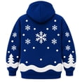 thumbnail image 5 of Christmas Cat Hoodie with Pouch Long Sleeve Pullover Kitten Puppy Carrier Hood with Pockets Womens Mens Christmas Sweatshirts, 5 of 5