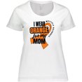 thumbnail image 3 of Inktastic I Wear Orange For My Mom Multiple Sclerosis Awareness Women's Plus Size T-Shirt, 3 of 5