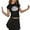 Black, variant on Womens T Shirts Ladies Casual Fashion Printed Crew Neck Short Sleeve Tops Slim Fit T Shirts Shirts Women Blue XXL