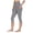 Light Gray, variant on felwors Women's Thick High Waist Capris Yoga Pants Workout Leggings Wine for Size XL