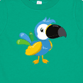 thumbnail image 4 of Inktastic Tropical Parrot, Colorful Parrot, Tropical Bird Boys or Girls Baby T-Shirt, 4 of 5