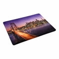 thumbnail image 2 of MKHERT San Francisco Skyline and Golden Gate Bridge at Sunset California Doormat Rug Home Decor Floor Mat Bath Mat 23.6x15.7 inch, 2 of 3