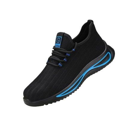 

Rotosw Unisex Protection Boot Steel Toe Safety Shoe Slip Resistant Work Shoes Comfort Lace Up Construction Durable Style E 5