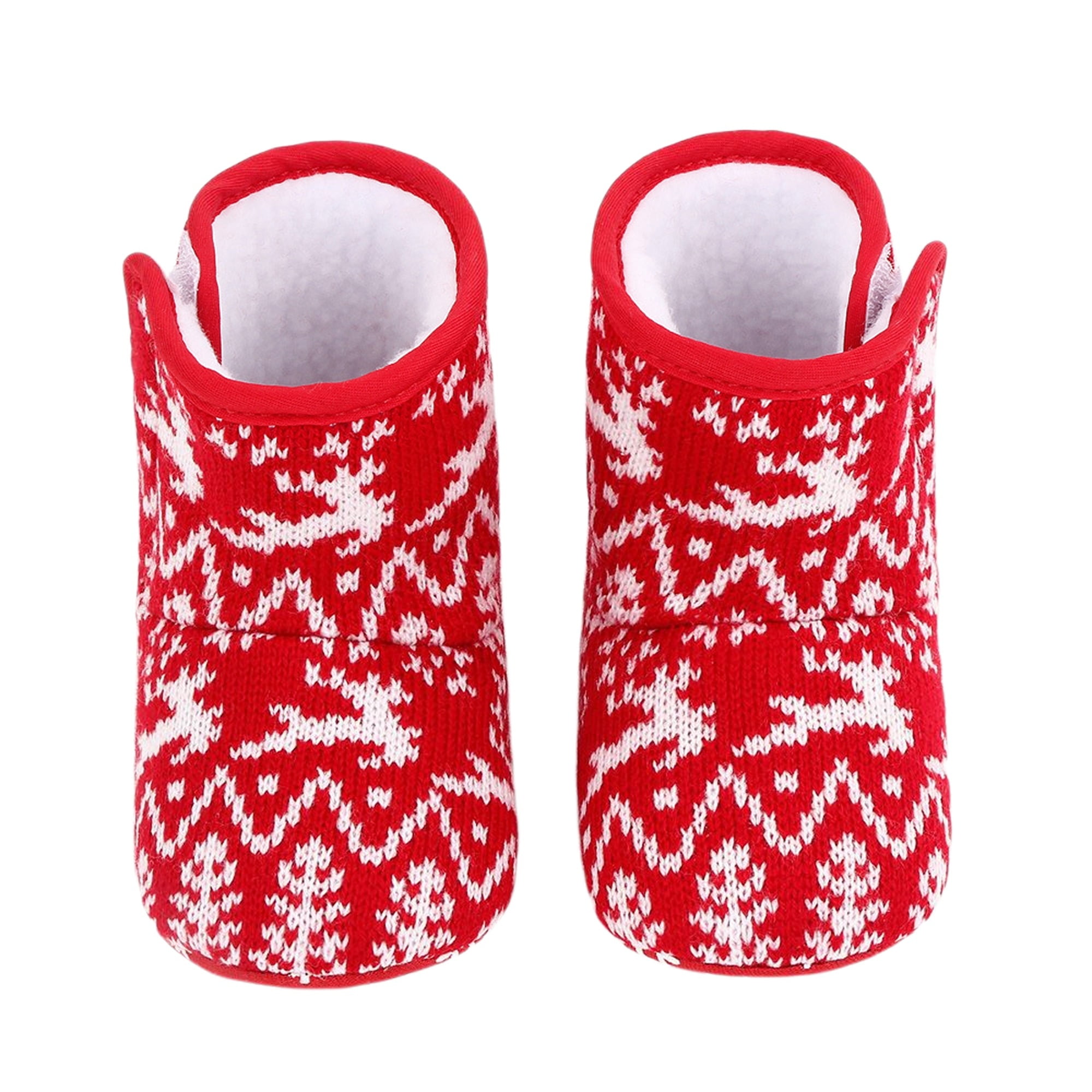 baby christmas slippers