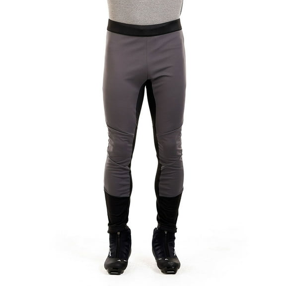 SWIX Adult Male Delda Softshell Tights, Color: Magnet, Size: XL