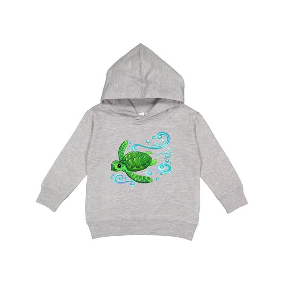 Inktastic Sea Turtle Swimming Toddler Hoodie
