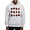 Ash Gray, variant on - Playing Card Symbols Hooded Sweatshirt - Pullover Hoodie, Hooded Sweatshirt