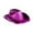 Purple, variant on Fgnfyis Cowboy Hats for Women Colorful Hot Stamped Fabric Cowboy Hat with Lights Gold Silver Eva Red