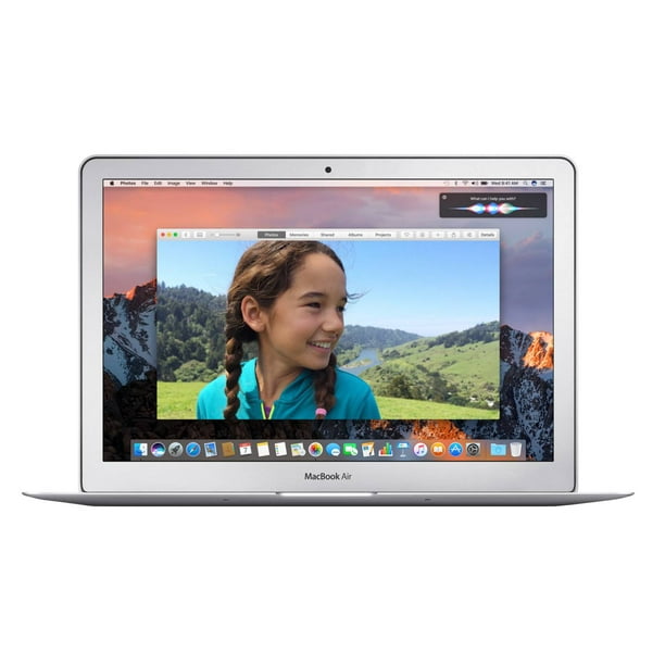 Apple Macbook Air 13,3 Pouces (Brillant) 1.8GHZ Dual Core i5 (Fin 2017) Ordinateur Portable 256 GB Flash HD & 8GB RAM-Mac OS (Certifié, Garantie de 1 An)