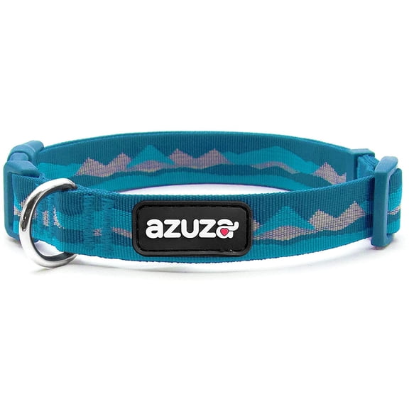 Dog Collar for Natural Scenery Design Comfortable & Soft Webbings Dog Collar