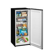 Arctic King 7.1 Cu ft Upright Convertible Freezer/Refrigerator, Stainless Steel