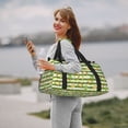 thumbnail image 6 of Rocae Watercolor St Patrick Day Print Hand Travel Bag Travel Duffel Bag and Fitness Bag, Women's Waterproof Weekend Tote, Men's Travel and Fitness Essentials, 6 of 7