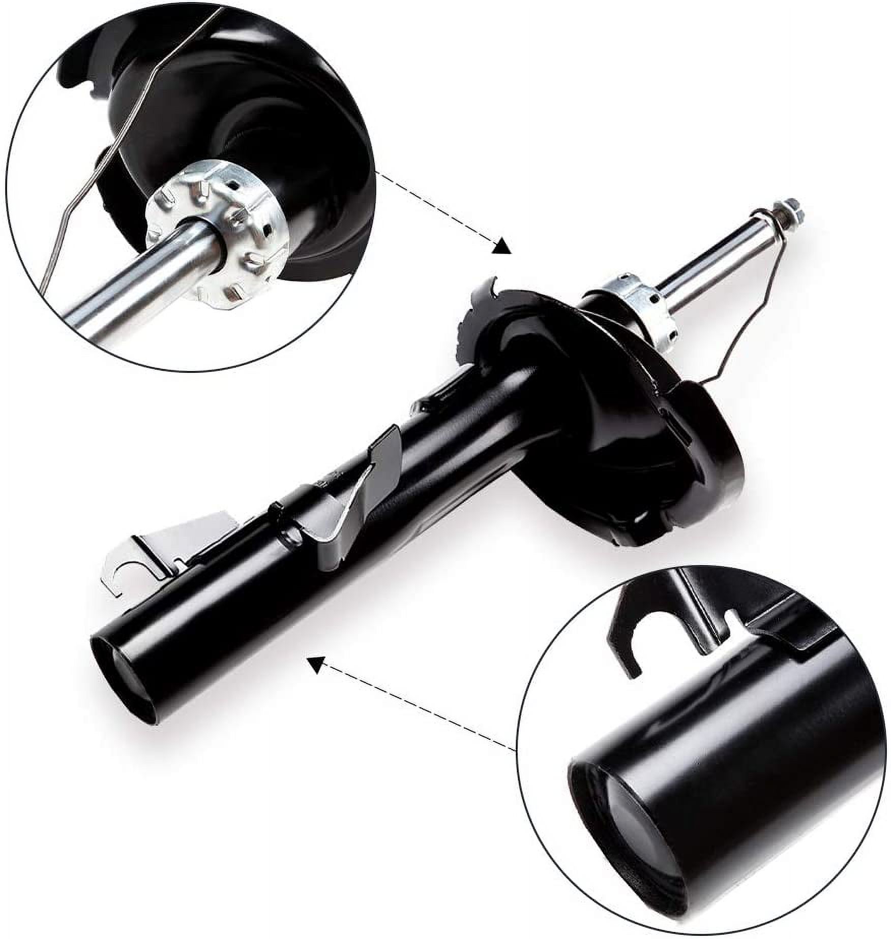 Shocks Struts,ECCPP Front Rear Shock Strut Absorbers Kits for 2008-2012 for Volvo C30,2004-2011 for Volvo S40,2005-2011 for Volvo V50