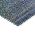 thumbnail image 3 of Addison Rugs Mayfield Premium Machine Washable Transitional Stripes Teal Rectangle Rug, 10' X 14' Machine Washable Transitional Stripes Teal Oversized Sherpa Throw Blanket, 3 of 6