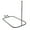 Bronze, variant on Utopia Alley Rustproof Wall Mounted Hoop Shower Rod for Clawfoot Tub, Chrome