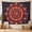 D, variant on XaaKee Tapestry Wall Hanging, Bohemian Mandala Tapestry For Bedroom, High-Quality Polyester Room Tapestry For Living Room, 60x40Inch