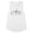 White, variant on Skyline Miami Florida Women's Muscle Tank Large White