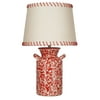 The Pioneer Woman Country Splatter Table Lamp, Red Finish