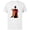White, variant on Disney Villains Aladdin Jafar - Short Sleeve Cotton T-Shirt for Adults - Customized-Athletic Heather
