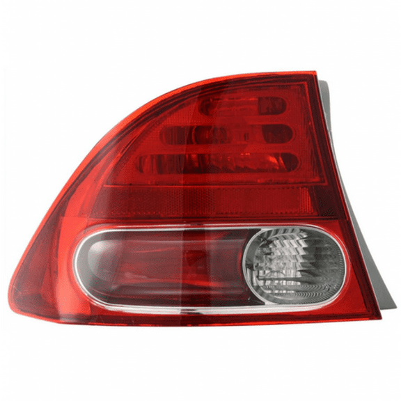 For Honda Civic Sedan / Hybrid Tail Light Assembly 2006 2007 2008 Driver Side On Body For HO2800166 | 33551-SNA-A02