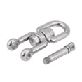 thumbnail image 1 of Swivel Shackle, 304 Stainless Steel Swivel Ring Snap Rolling Shackle Device, 1 of 7