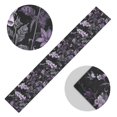 thumbnail image 5 of Yayeee Table Runner 70 inches Long for Home Kitchen Rectangle Dining Table Holiday Party Decoration, Light Purple Flowers, 5 of 7