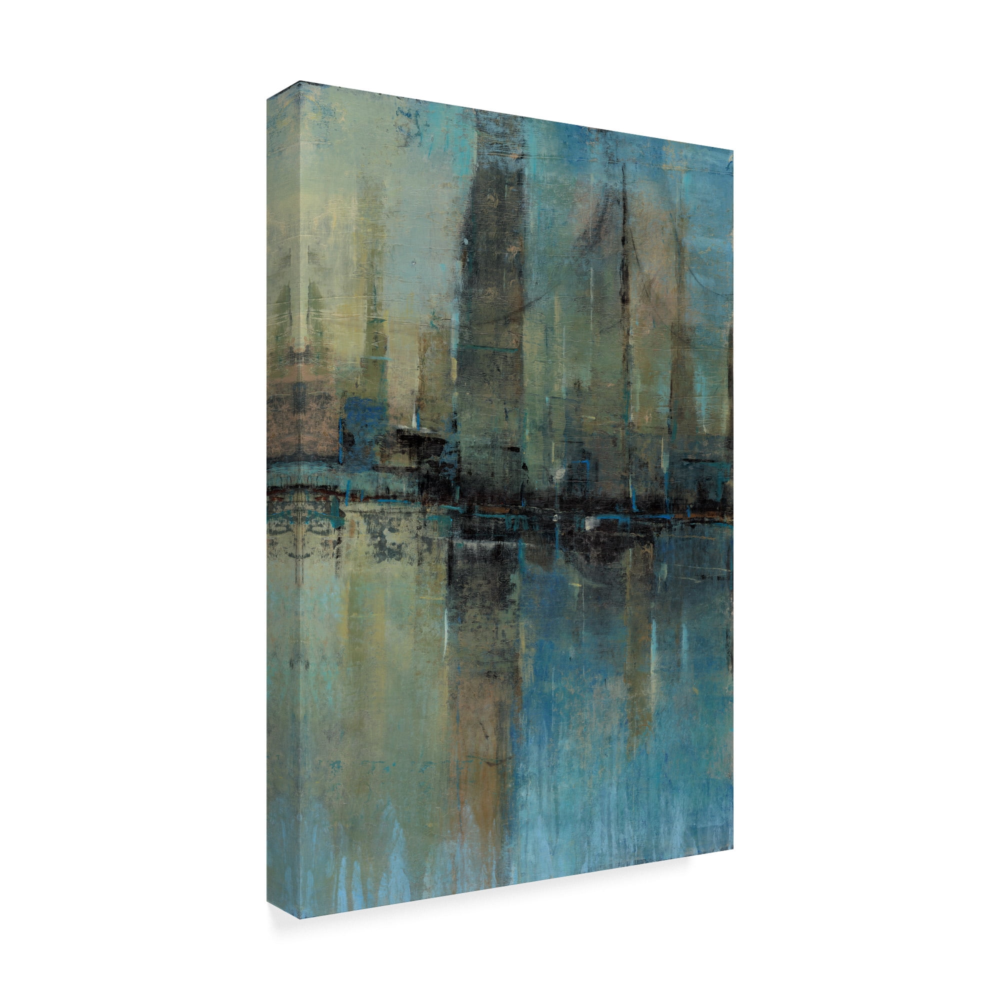 Trademark Fine Art 'Downtown I' Canvas Art by Tim OToole