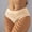 Beige, variant on Women's Ice Silk Panties Mid Waist Quick Drying Thin Non Marking Underwear Lightweight Comfortable Breathable Design for All Day Wear