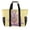 Cool Girl Play Game and Dog, variant on Reusable Grocery Bags with Handle Side Pocket Waterproof Shopping Portable Tote Cute Girl Holding Bunny