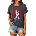 thumbnail image 3 of Women Dolly Shirts Country Music Legend T-Shirt Crewneck Short Sleeve Shirt Vintage Graphic Blouse Loose Fit T-Shirt Retro Tee Top XL, 3 of 5
