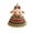 Goat, variant on Crochet Christmas Tree Kit DIY Holiday Craft Set, with Knitted Cotton Yarn for Tabletop Shelf Mantel Festive Home Decor Gift, Christmas Gifts for Family and Friends(Puppy)