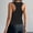Black, variant on White Tank Tops with Built in Bras Ribbed Nylon,Spandex Padded Camisole Adjustable Spaghetti Strap Summer Basic Sleepwear Workout Cami Top Tank Tops Women M