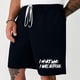 thumbnail image 2 of Mens Casual Shorts Lace-Up Elástico Cintura Bolsillo Ejercicio Fitness Hogar Pantalones de Media Longitud para Diario, 2 of 4