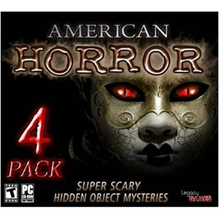 American Horror Super Scary Hidden Object Mysteries (PC CD), 4 (Best Horror Games Pc)